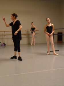 Christine Spizzo in SSB Summer class